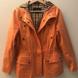 DAKS London hooded jacket/trench coat
